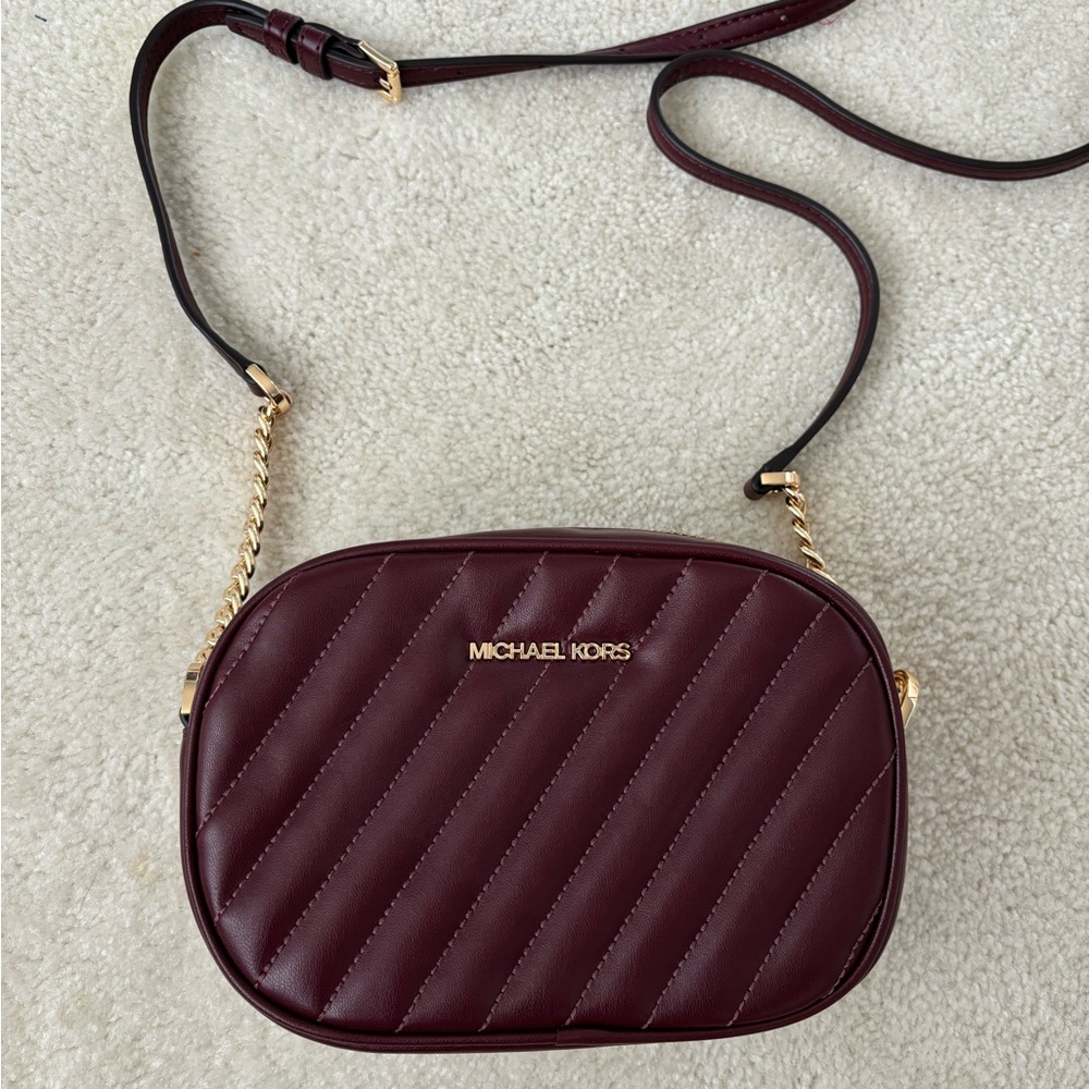 Michael Kors Camera Quilted Crossbody Bag NWOT